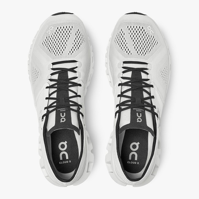 ON Cloud X Mens - Men's Trainers NZ-78491 White/Black